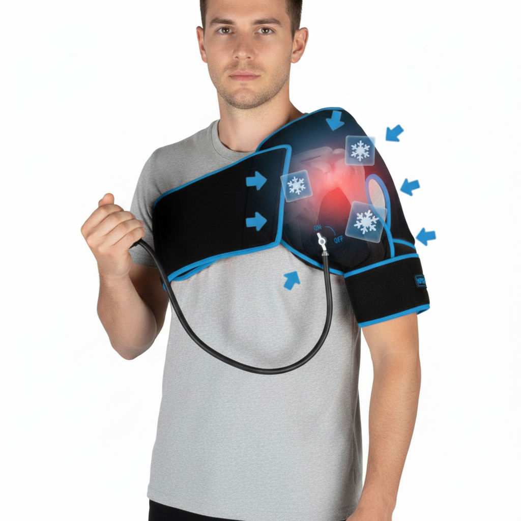 Shoulder Cold Compression Wrap (Manual)