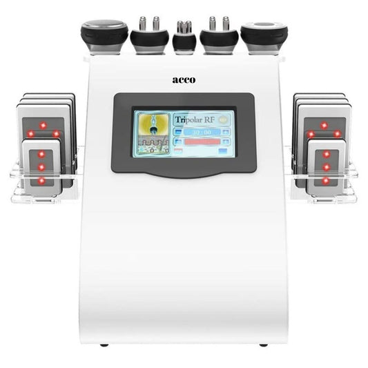 acco 6 in 1 Vacuum Cavitation RF Slimming & Beauty Machine