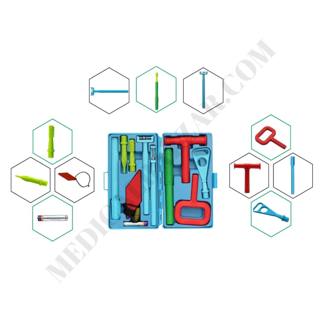 acco Speech Therapy Tool Kit (11 Pcs)