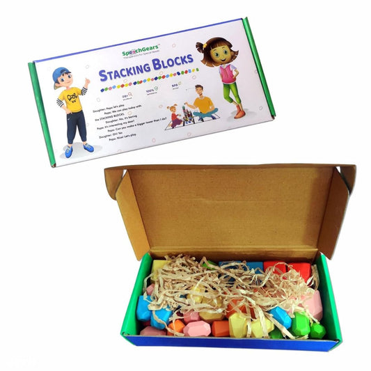SpeechGears Stacking Block Games for Kids