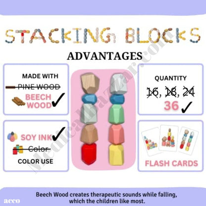 SpeechGears Stacking Block Games for Kids