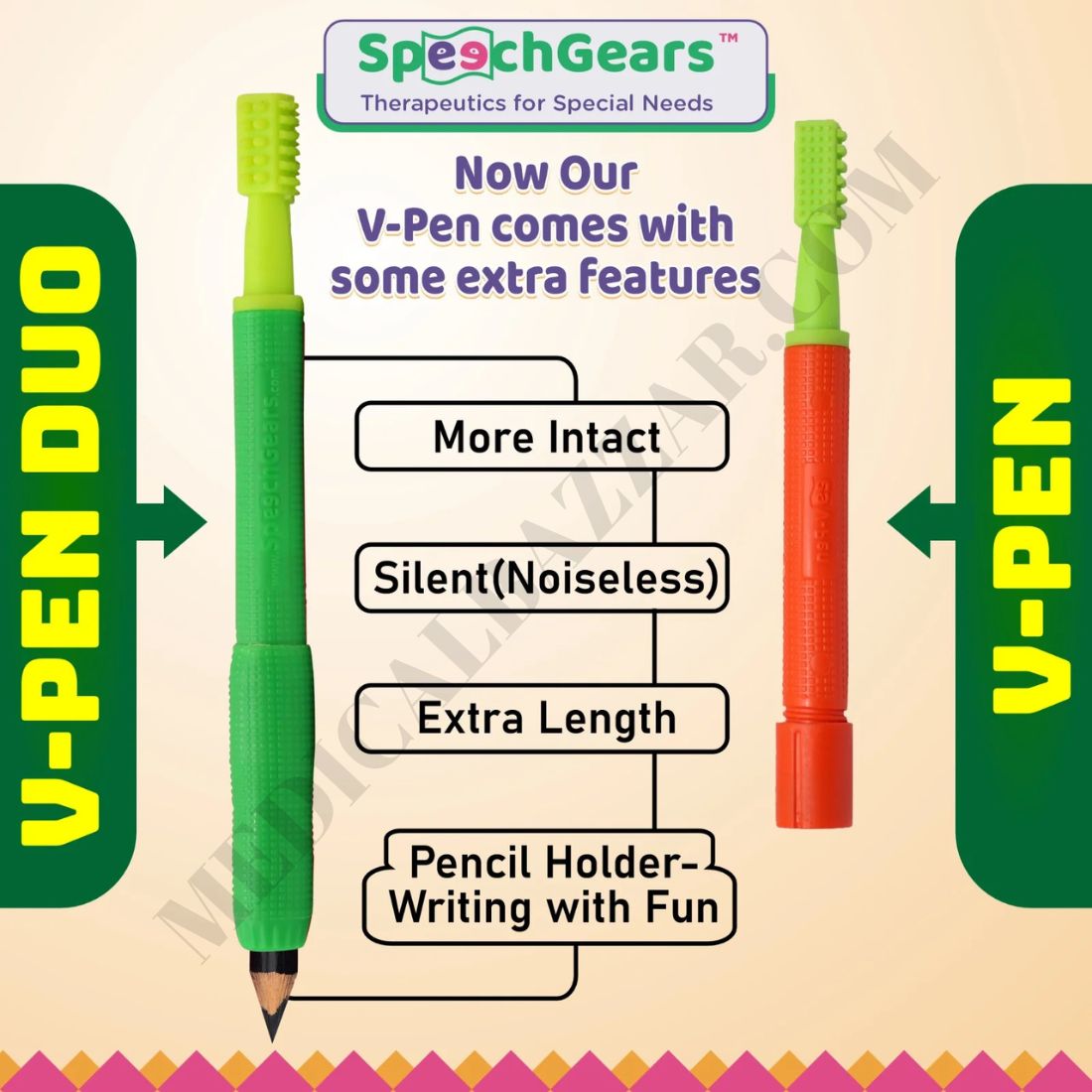 V-Pen™ Vibrating Pen and writing tool