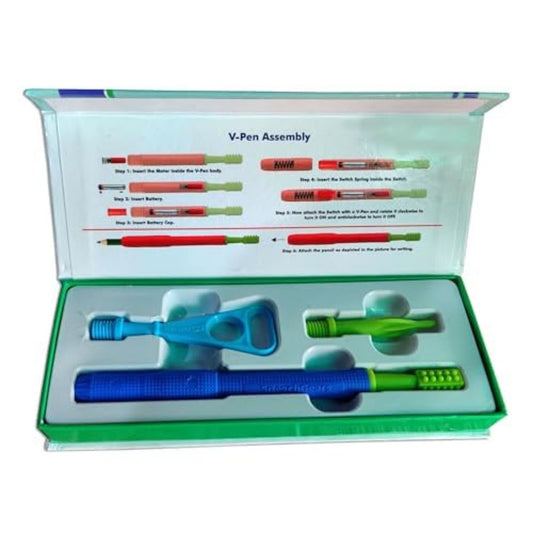 V-Pen™ Vibrating pen with 3 attachment