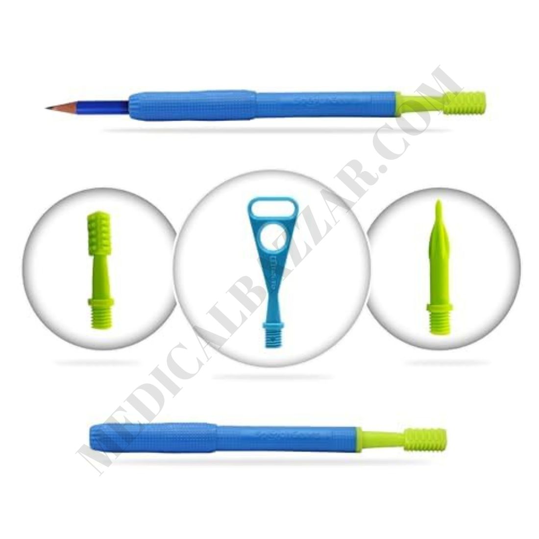 V-Pen™ Vibrating pen with 3 attachment